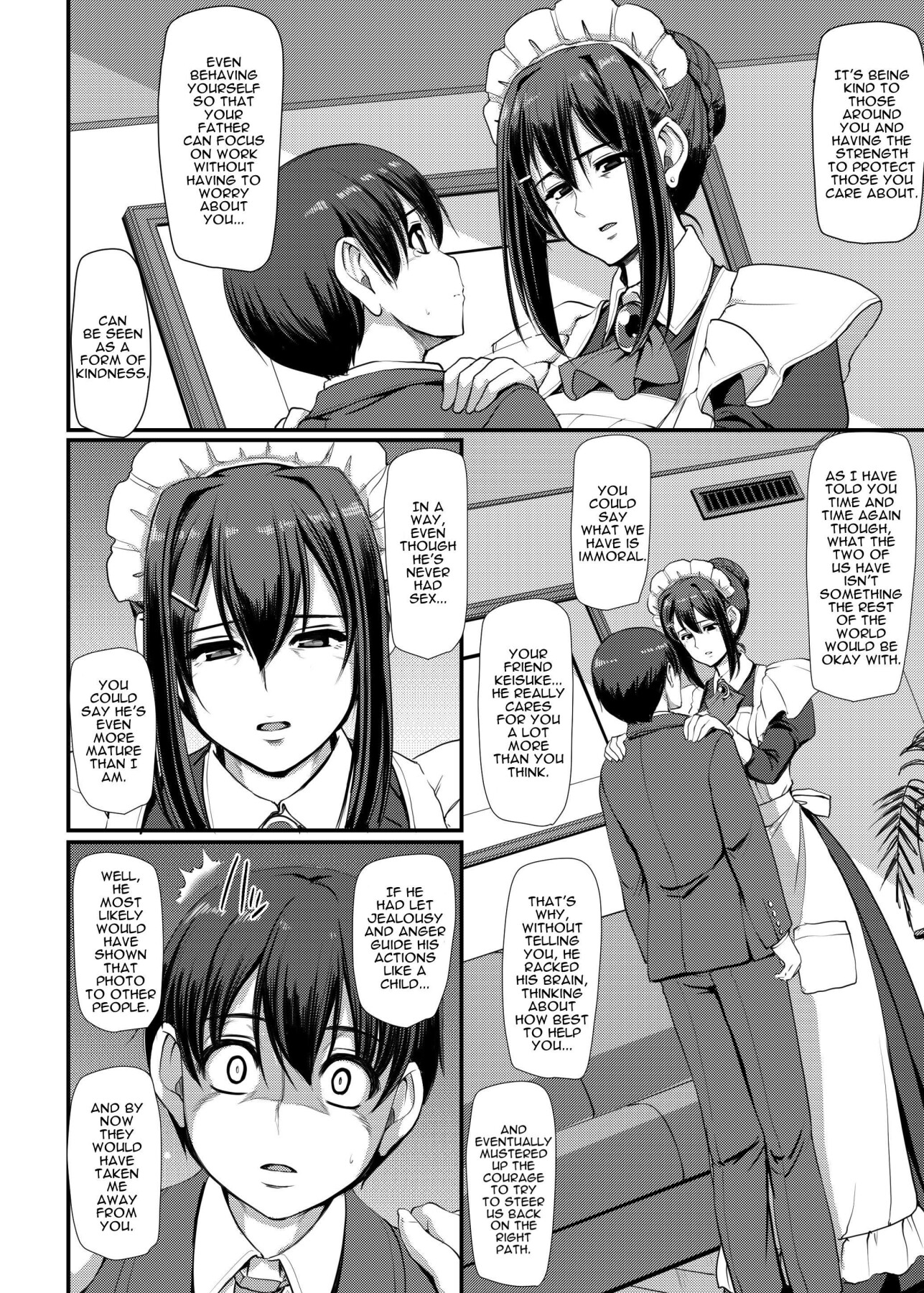 hentai manga Maid\'s Work. IV